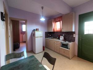 Kuchyň nebo kuchyňský kout v ubytování Little pomegranate apartment + 9 fotografií