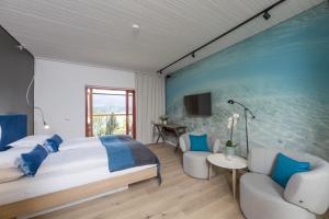 Lova arba lovos apgyvendinimo įstaigoje Kleines Hotel Kärnten