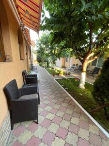 Zahrada ubytování Casa Picu