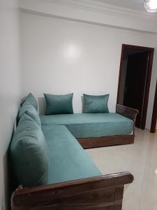 Predel za sedenje v nastanitvi Apartamentos Beach Tahadart, Asilah