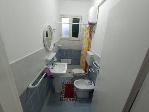 Koupelna v ubytování Mamalina Residence