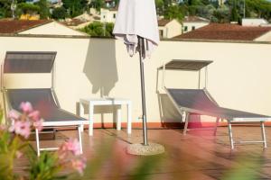 Balkón alebo terasa v ubytovaní Villa Gelsomino Garden