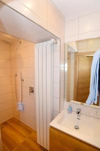 Koupelna v ubytování Hotel Gasthof Krone