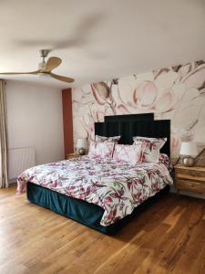 Posteľ alebo postele v izbe v ubytovaní Chambre d'hôtes LE FLACON DE LA VERROUILLE