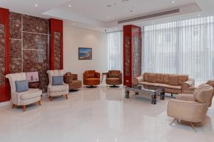 Lobbyen eller receptionen på Salalah International Hotel