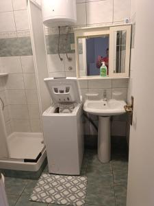 Kúpeľňa v ubytovaní Apartmán Krk