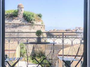 Balkón nebo terasa v ubytování Corfu Fortress Apartment