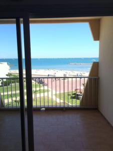 Üldine merevaade või majutusasutusest appartement vue mer à la plage pildistatud vaade