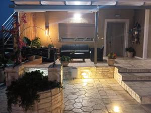 Patio nebo venkovní prostory v ubytování Villeta Nikol