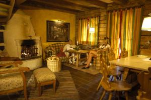 Posezení v ubytování Landhaus Wastlalm - mit gratis Eintritt in SPA Bereich