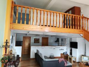 Μια τηλεόραση ή/και κέντρο ψυχαγωγίας στο Apartamento Premium Relax D