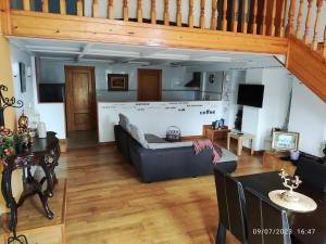 Χώρος καθιστικού στο Apartamento Premium Relax D