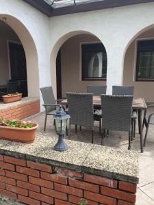 Patio nebo venkovní prostory v ubytování Somogyfajsz