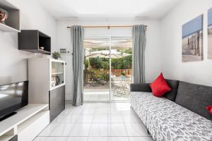 Posezení v ubytování DUPLEX en PARAÍSO