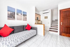 Posezení v ubytování DUPLEX en PARAÍSO