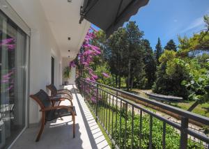 Vonkajšia záhrada v ubytovaní Park view apartments