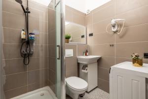 Koupelna v ubytování apartment Tiziano-Belveder with private garage + 18 fotografií