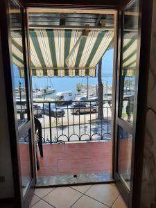 A balcony or terrace at House Marika