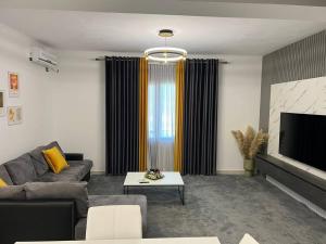 Гостиная зона в Manga Luxury Apartments