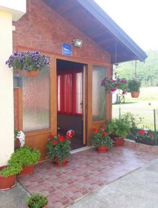 Zahrada ubytování Apartments Marija