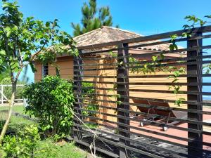Zahrada ubytování Bungalow Miwa + 7 fotografií