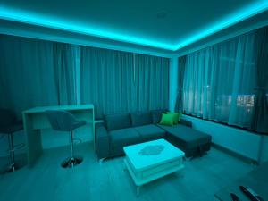 Ruang duduk di Apartmani City Foča