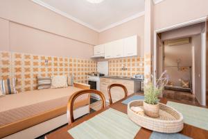 Kuchyň nebo kuchyňský kout v ubytování Venetia's appartment + 14 fotografií