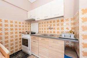Kuchyň nebo kuchyňský kout v ubytování Venetia's appartment