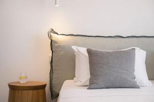 Posteľ alebo postele v izbe v ubytovaní Villa Zen - MG Villas Mykonos