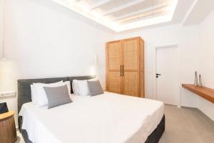Posteľ alebo postele v izbe v ubytovaní Villa Zen - MG Villas Mykonos