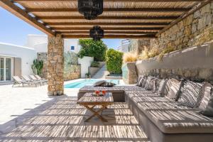 Posedenie v ubytovaní Villa Zen - MG Villas Mykonos