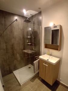 Koupelna v ubytování 11 Rue Vauban