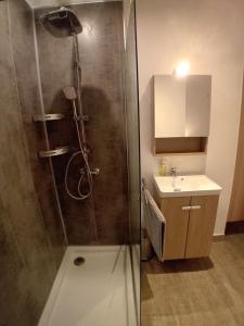 Koupelna v ubytování 11 Rue Vauban