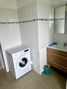 Ένα μπάνιο στο Appartement SiSi