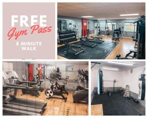 Fitness centrum a/nebo fitness zařízení v ubytování Principality View Apartment One, by Solace Stays