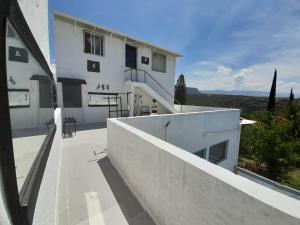 En balkong eller terrass på Departamento agradable con la mejor vista al cerro