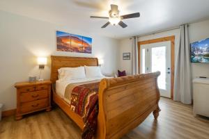 Postel nebo postele na pokoji v ubytování Chalet close to resorts