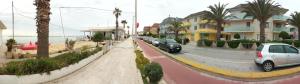 The surrounding neighborhood or a neighborhood close to a panziókat