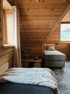 Letto o letti in una camera di Dom Górski 878 mnpm