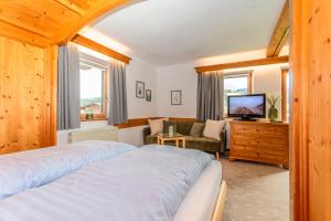 A bed or beds in a room at Pon-Apart