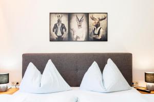 A bed or beds in a room at Pon-Apart