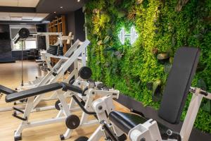 Fitness centrum a/nebo fitness zařízení v ubytování Zona Optimizma accommodation & SPA