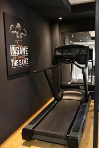 Fitness centrum a/nebo fitness zařízení v ubytování Zona Optimizma accommodation & SPA