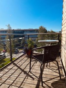 Balkón nebo terasa v ubytování Zefyr Hotel