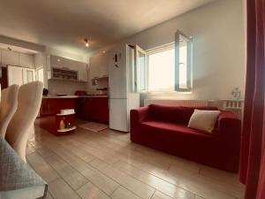 Kuchyň nebo kuchyňský kout v ubytování Island Šolta Comfort apartment Modesty