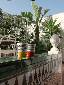 A balcony or terrace at Palm House 10