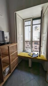 TV a/nebo společenská místnost v ubytování Apple Lemonade B&B