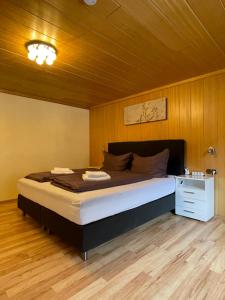Postel nebo postele na pokoji v ubytování Haus St. Martin