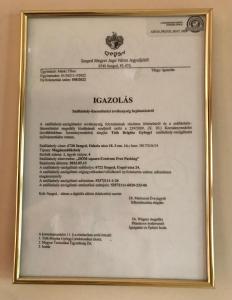 Zdjęcie z galerii obiektu Dóm square-Centrum-Free Parking w Segedynie