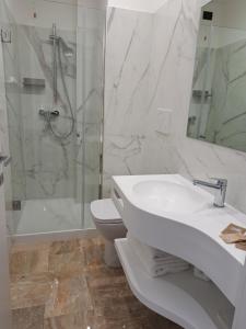 Koupelna v ubytování Hotel Consuelo